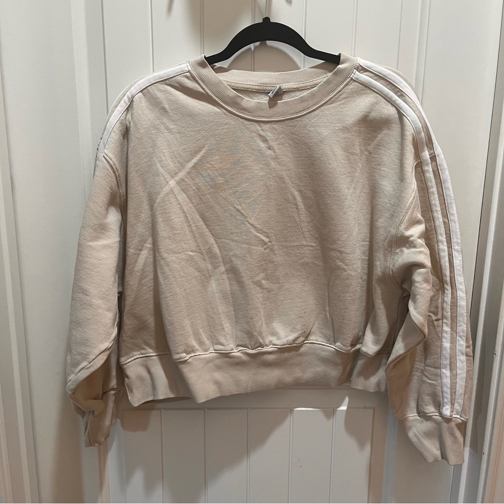 Old Navy SoComfy Drop Shoulder Sweatshirt in Wishbone - L Petite